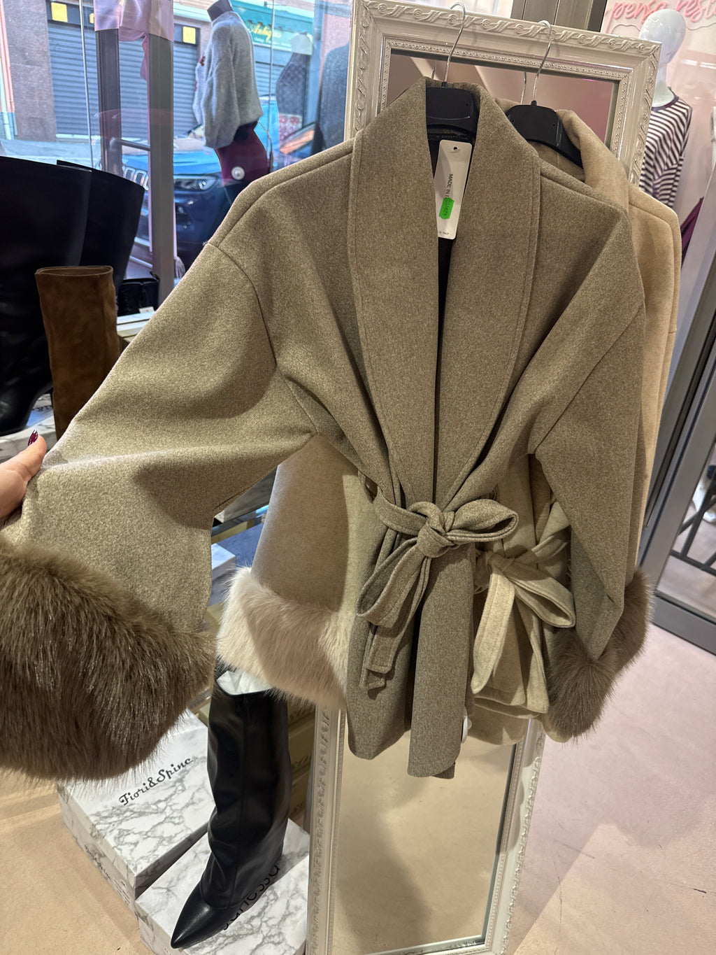 Cappotto iris 2 colori