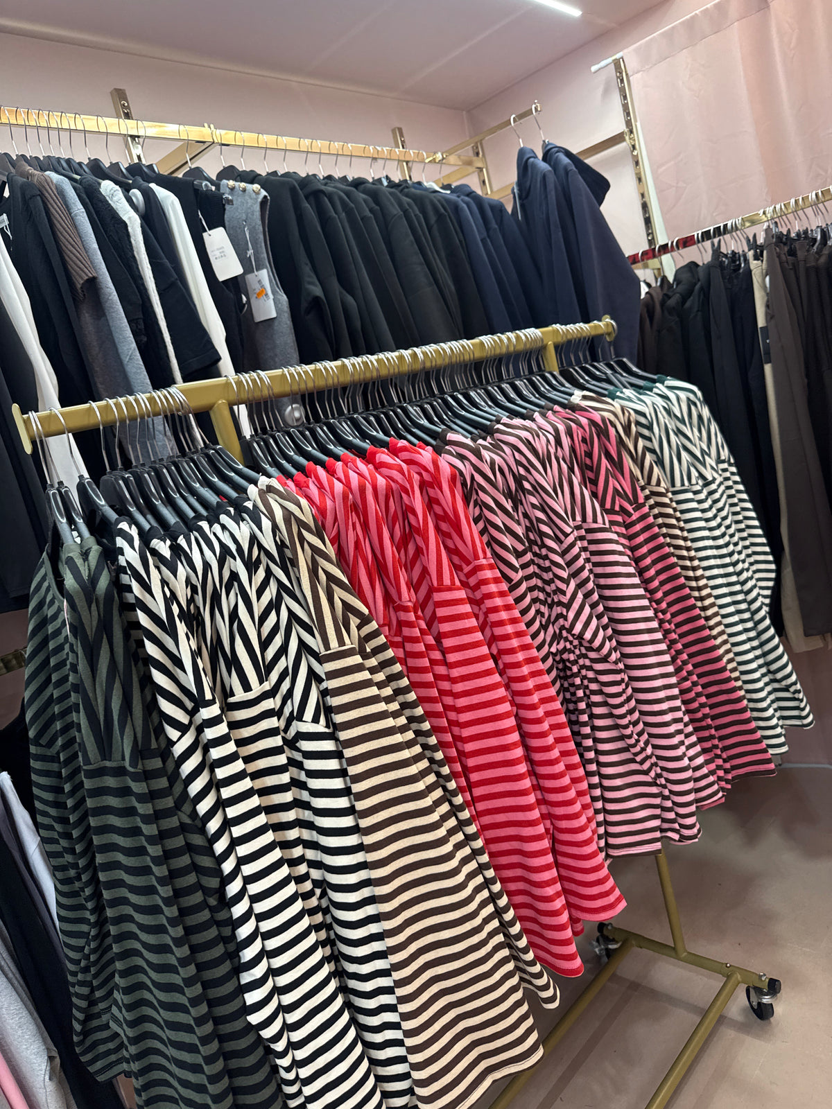 T-shirt righe 8 colori