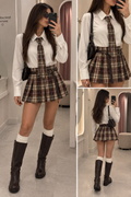 camicia con cravatta