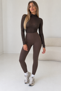 Leggings cioccolato