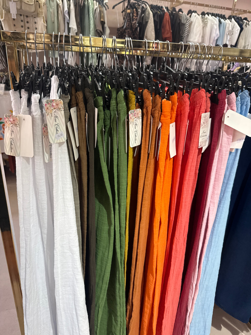 Panta 100% cotone 10+ colori