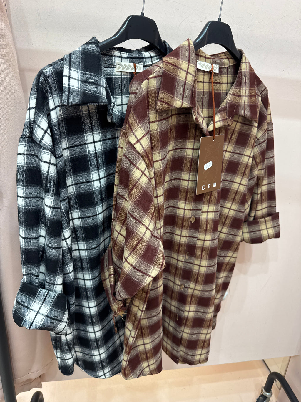 Camicia scozzese classica