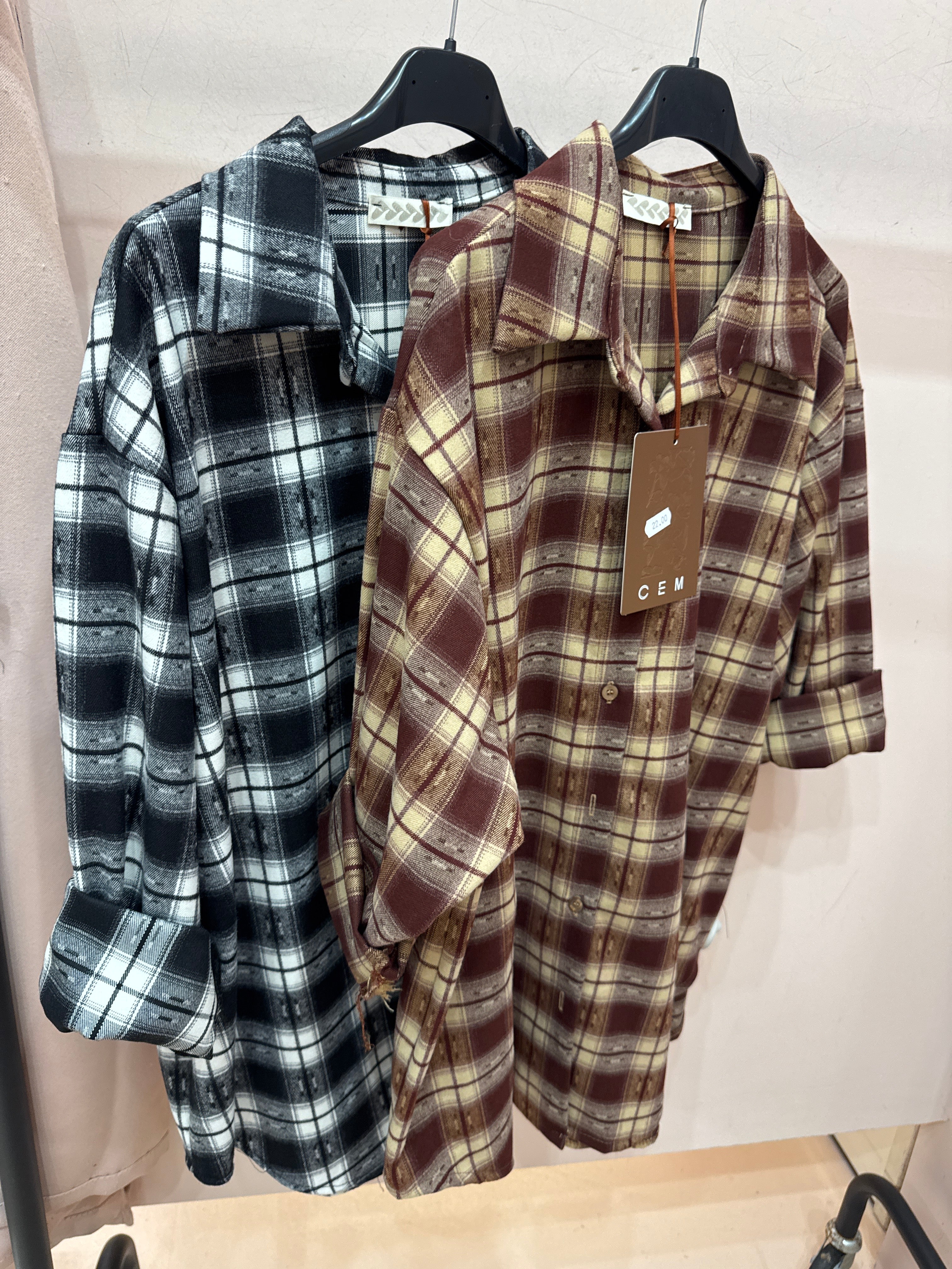 Camicia scozzese classica