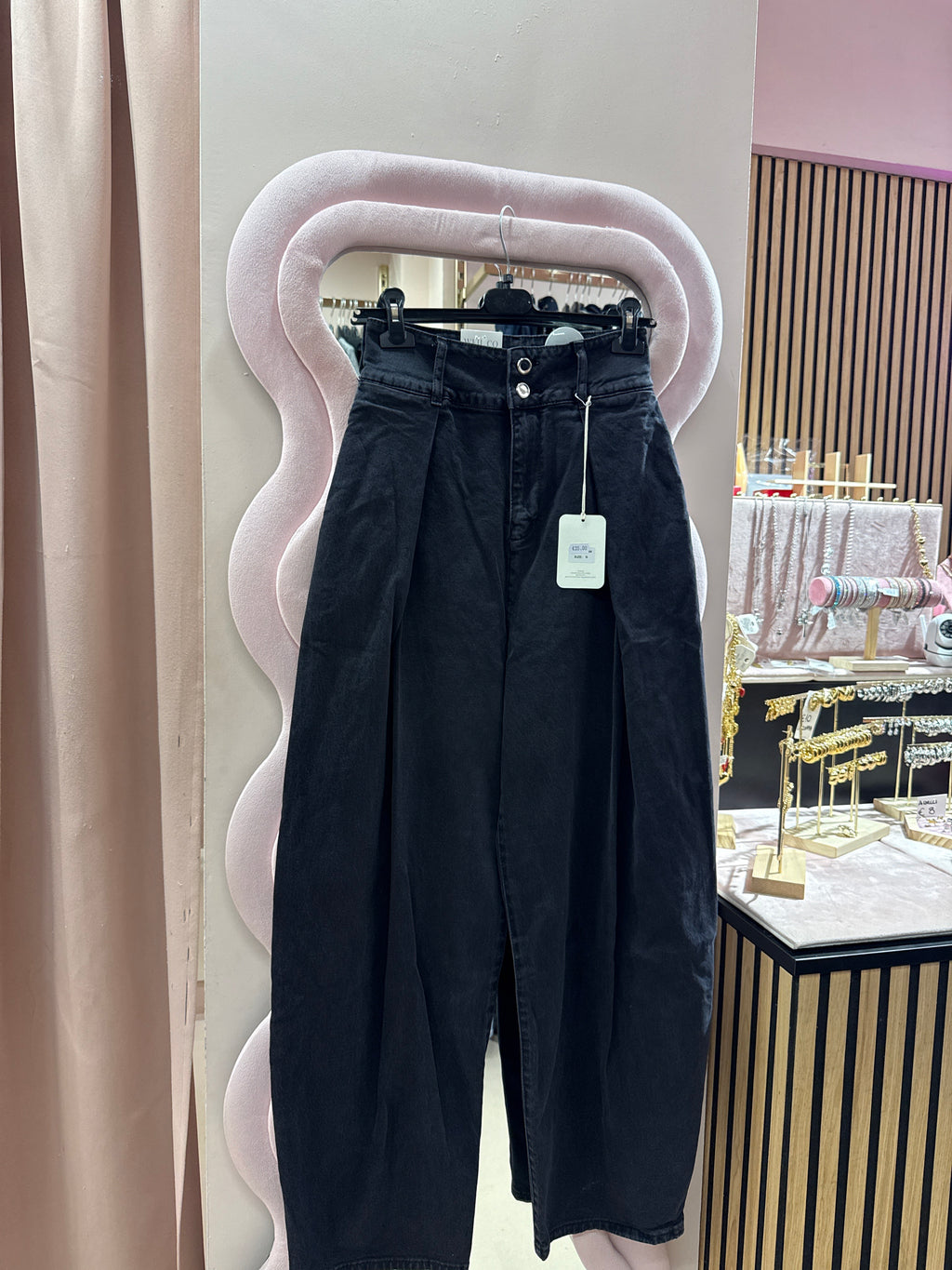 Jeans baggy nero