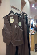 Coordinato eco pelle