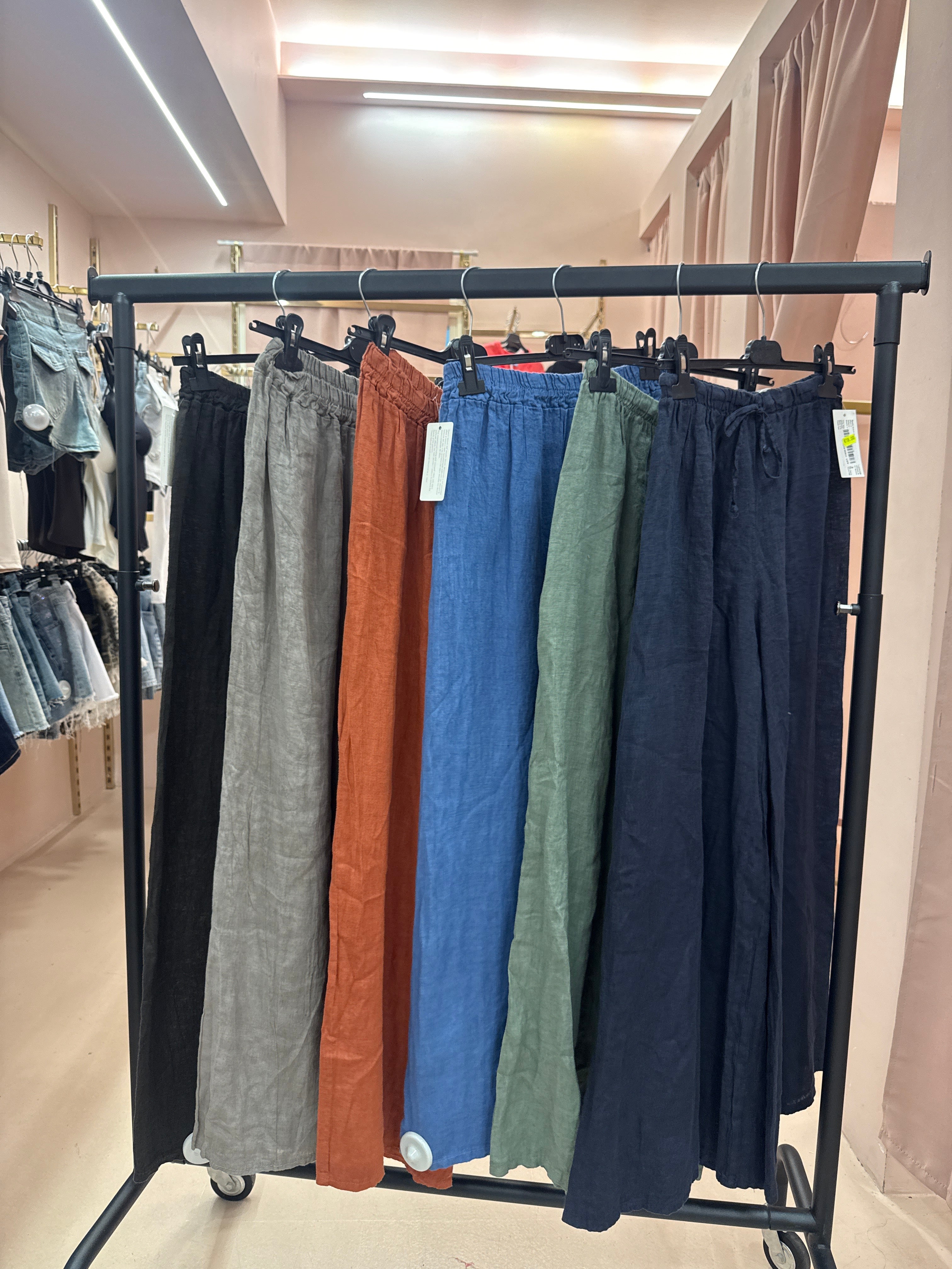 Pantalone 100% Lino