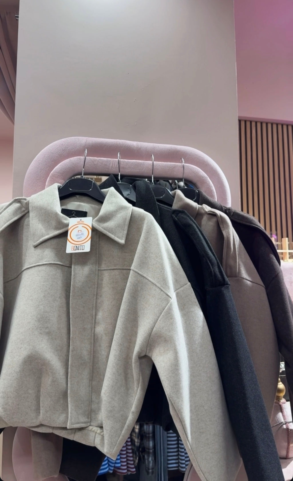 Cappotto corto 4 colori