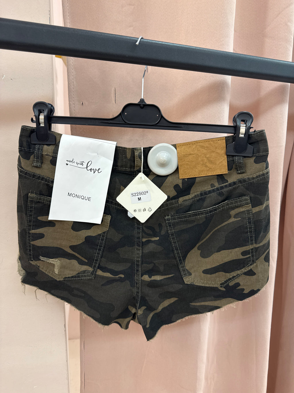 Pantaloncino militare vita bassa