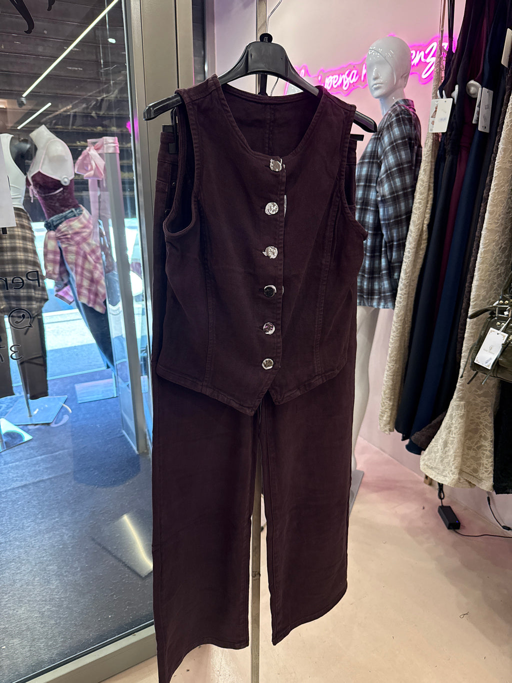 Coordinato bordeaux