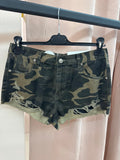 Pantaloncino militare vita bassa
