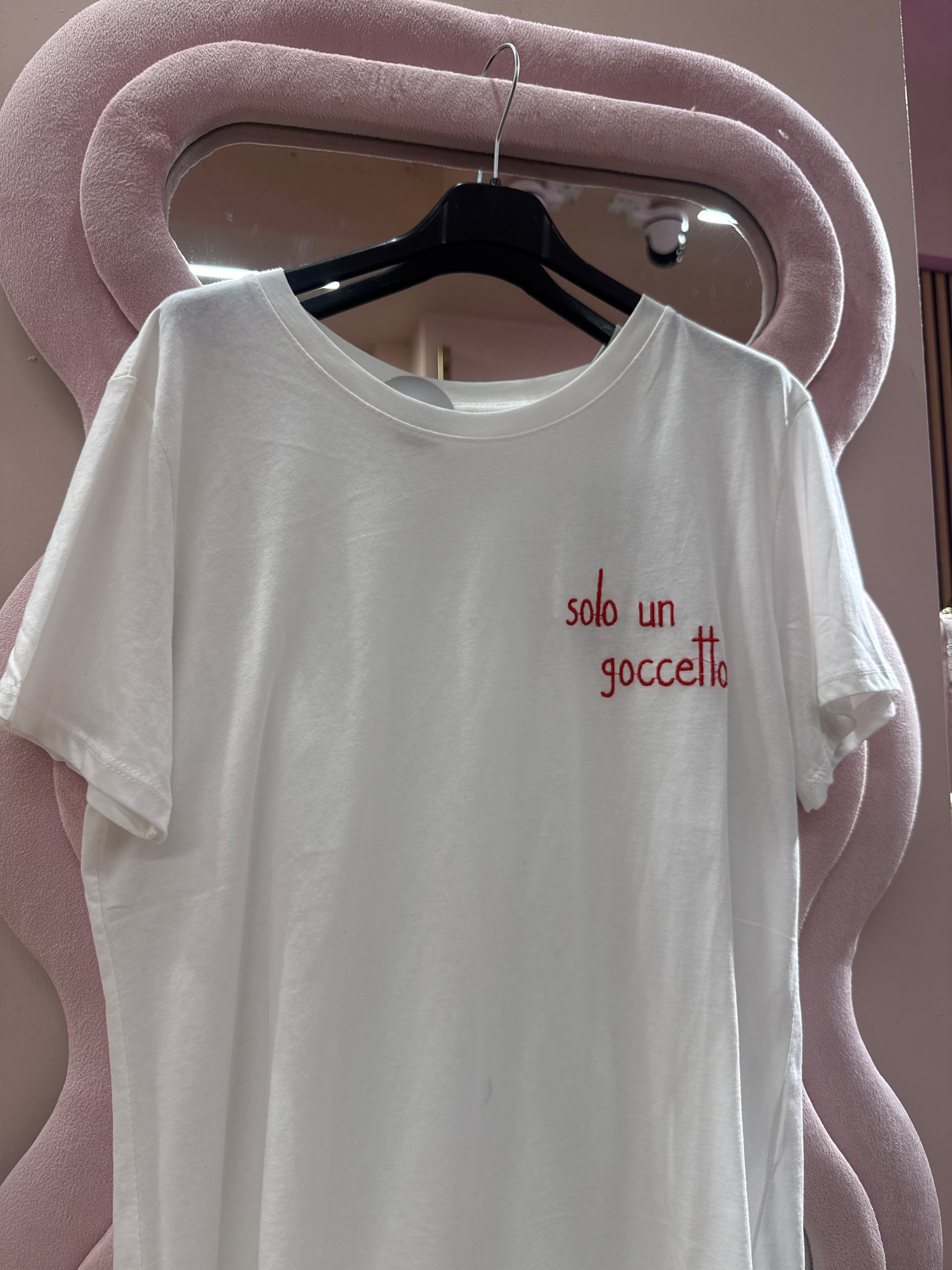 T-shirt frase
