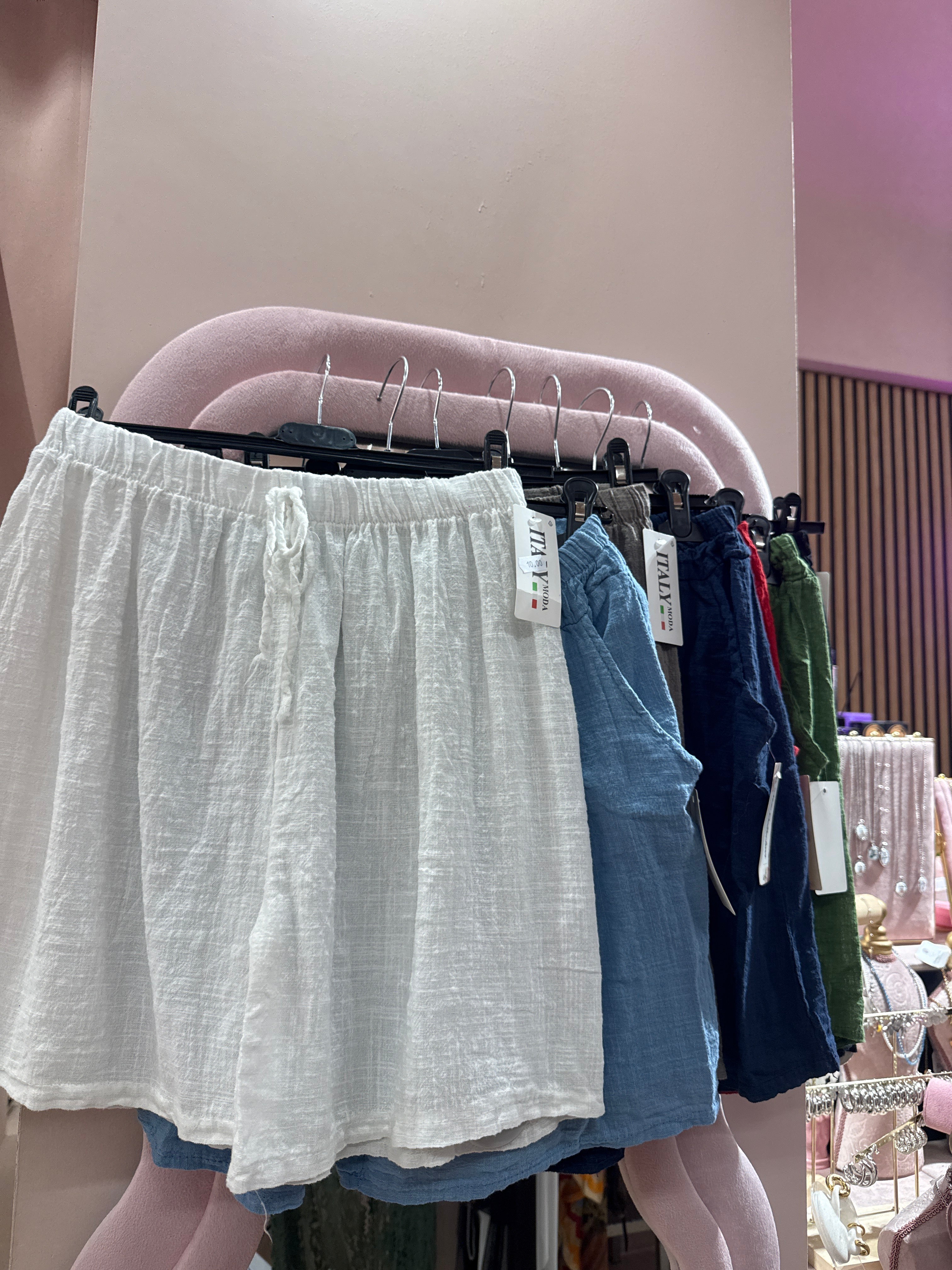 Pantaloncino 100% cotone