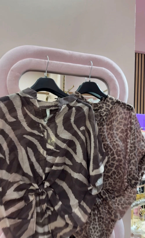 Camicia animalier