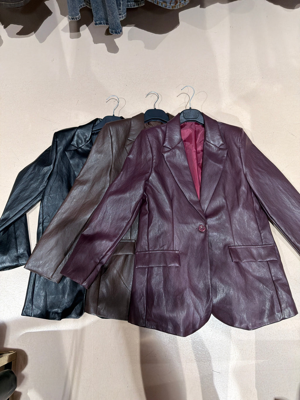 Blazer ecopelle