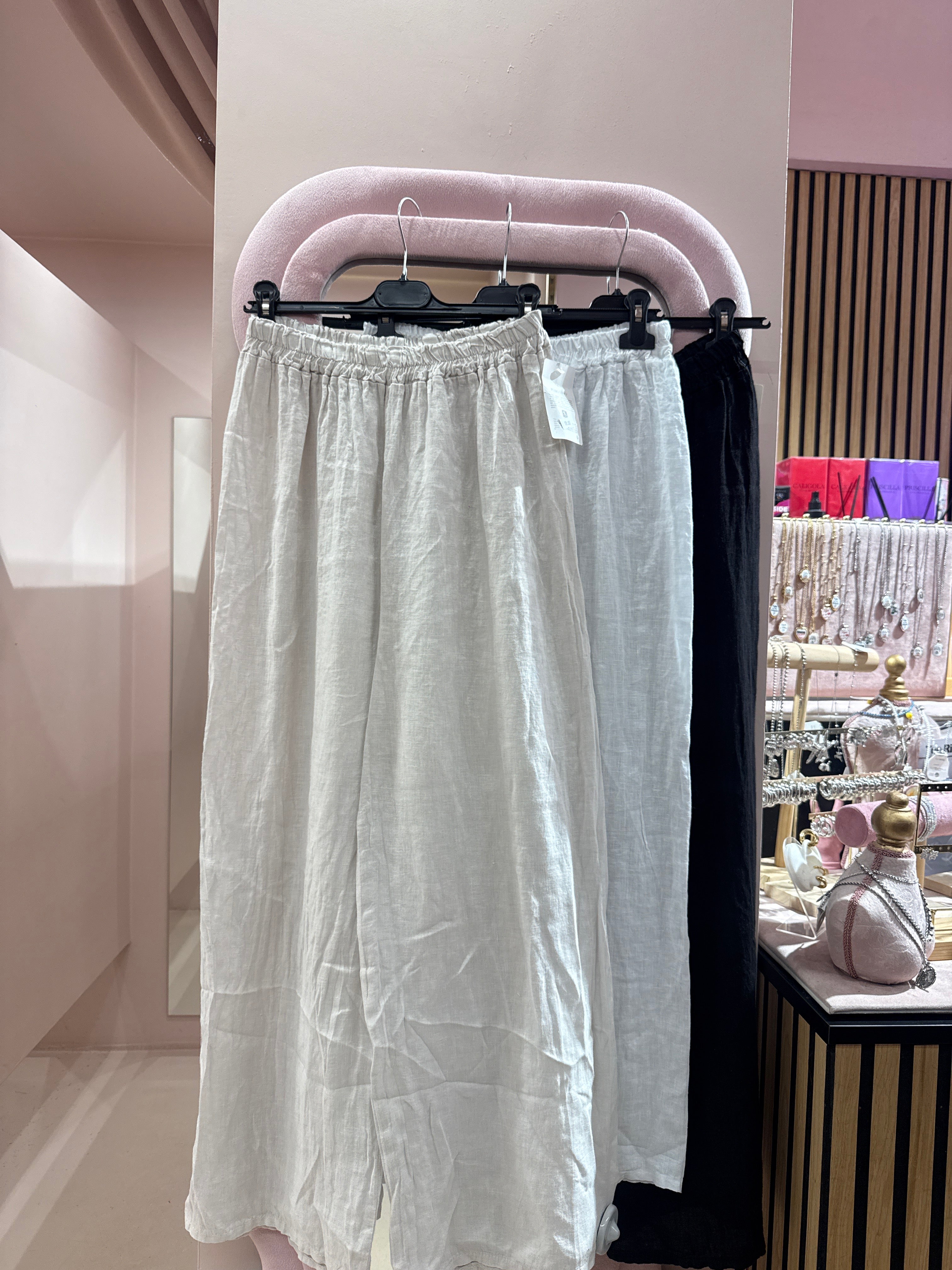 Pantalone 100% Lino