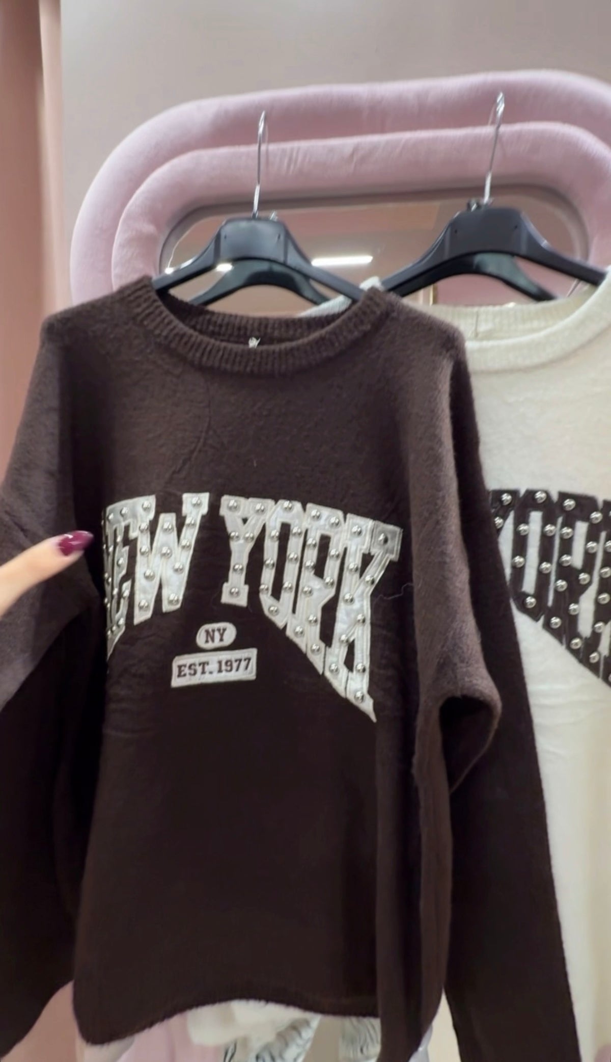 Pull ny 2 colori
