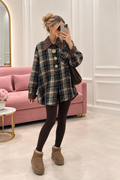 Camicia con dettagli oro
