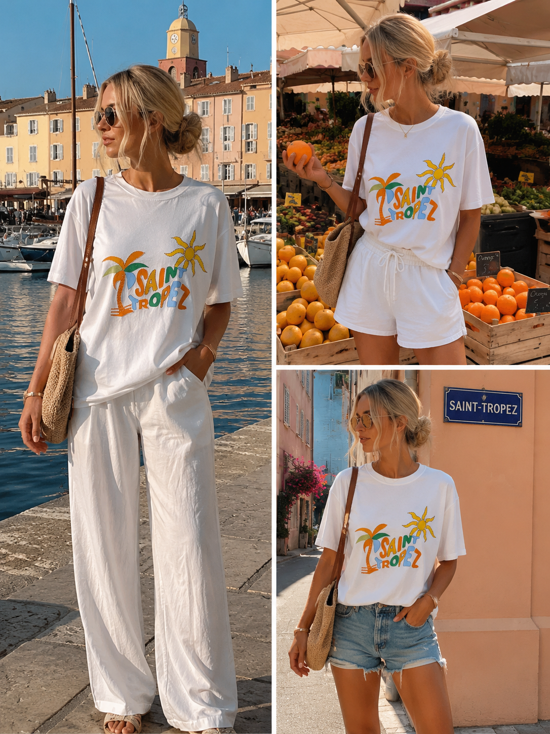 T-shirt saint tropez