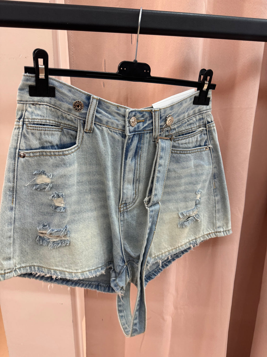 Pantaloncino salopette ad una bretella