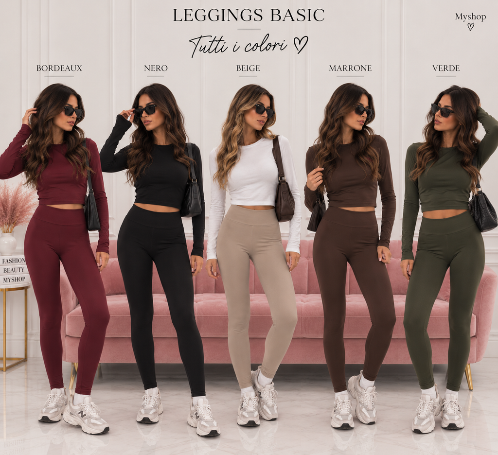 Leggings 5 colori